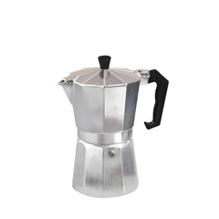 The Bean Co Roasters Classic Moka Pot | Premium Aluminium | Stovetop | Espresso Coffee Maker