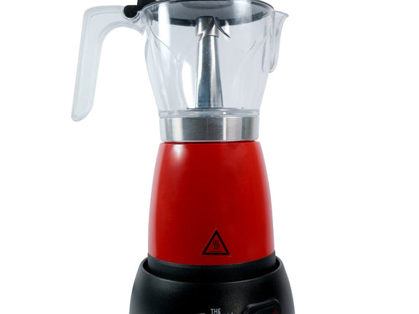 The Bean Co Roasters Electric Moka Pot | Moka Pot | 300 ML | Coffee Maker | 6 Cups Espresso Coffee Make