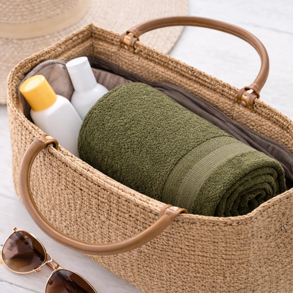 Bamboology Trends Bamboo Bath Towel – Ultra Soft, Quick Dry & Eco-Friendly Luxury Care | White