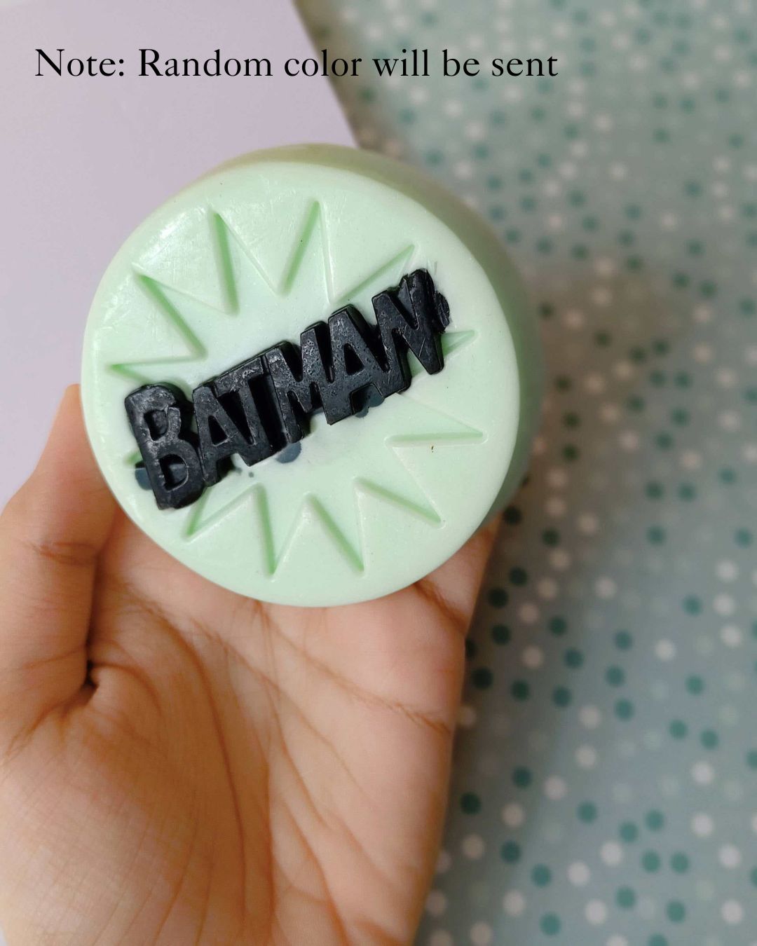 Sobek Naturals Batman Theme Kids Cartoon Play soap set