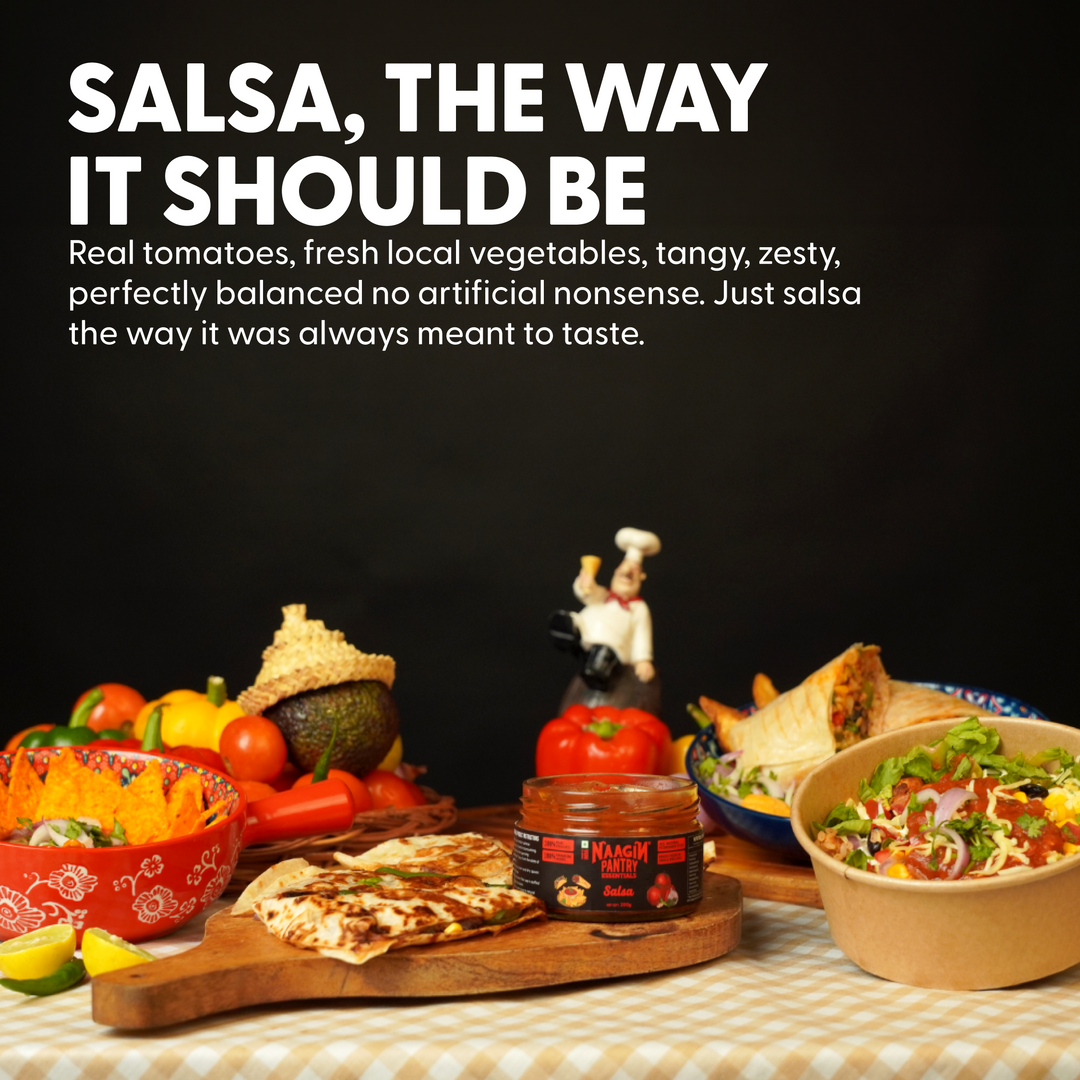 Naagin Salsa Dip - Fresh, Zesty,Indo-Mexican Dip, Premium Tomatoes