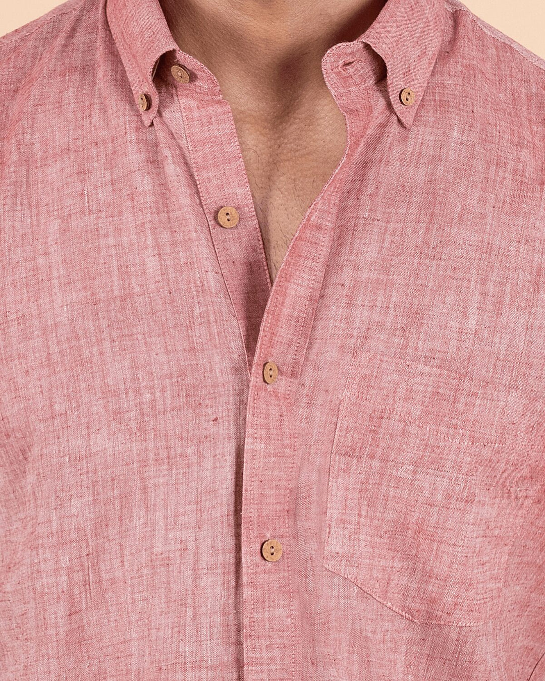 Earth Tone Half Sleeve Men Shirt