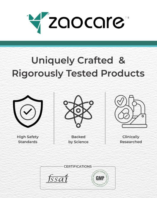 Zaocare Beauty Back Biotin Gummies For Men & Women | For Hair, Nail & Skin | Plant Based