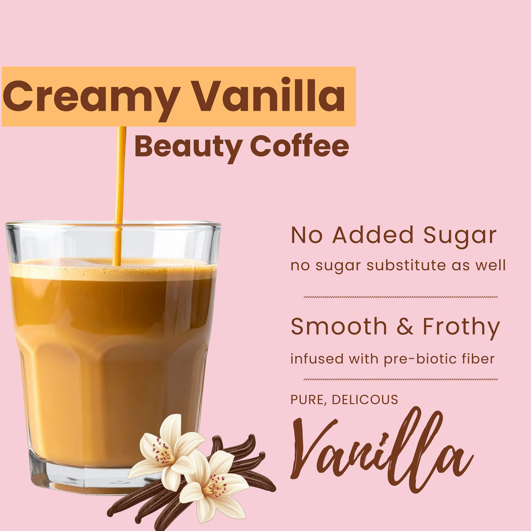 Beauty Coffee with Collagen & Hyaluronic Acid | Skin Glow Coffee India