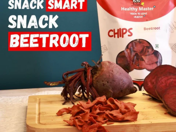 Healthy Master Beetroot Chips - Light and Crispy (Chatpata Spice) | Jain Friendly