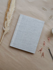 A5 | Minimalist khadi journal | Handmade paper | Upcycled Fabric diary