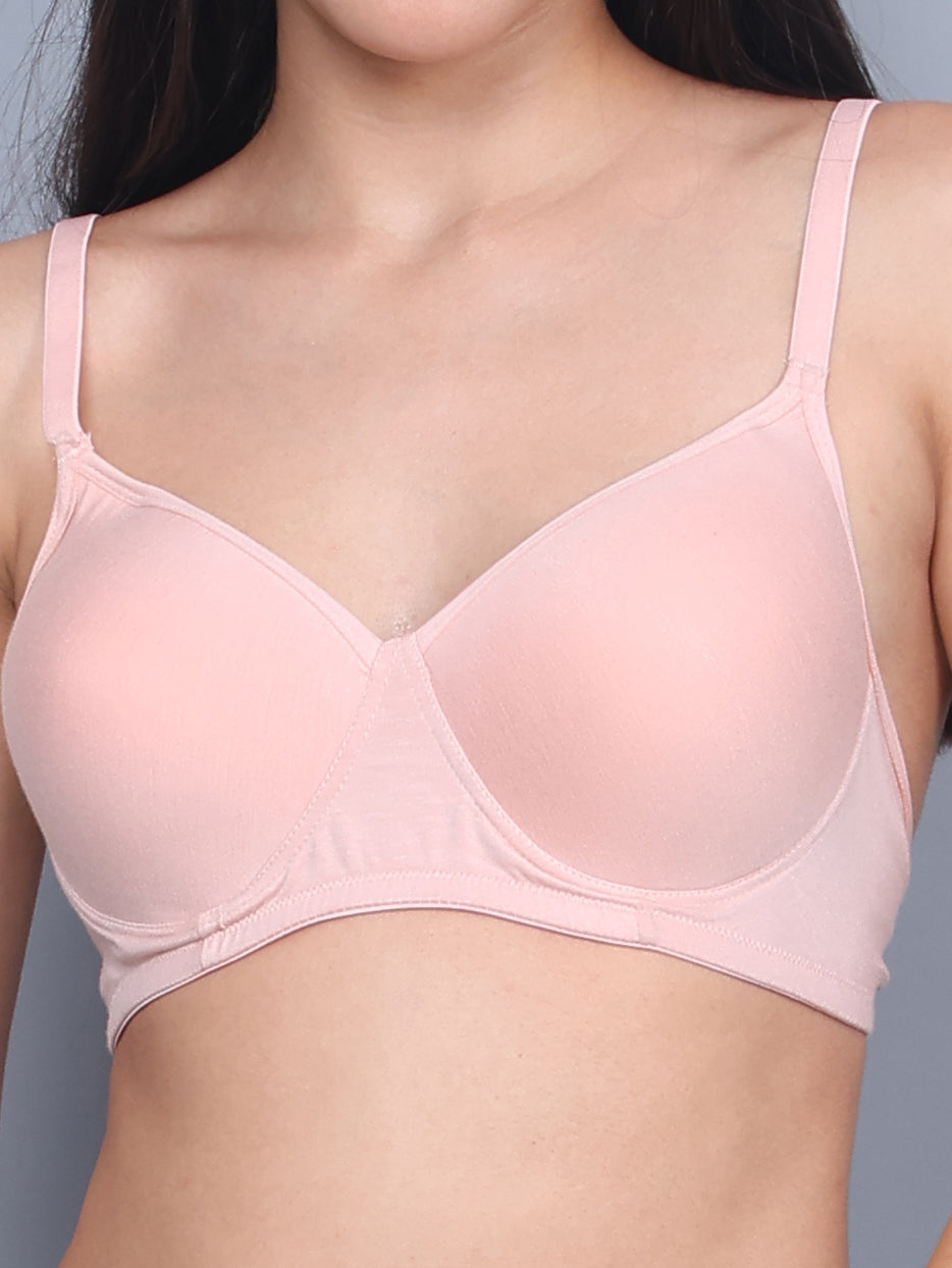 Bamboology Trends BAMBOO FABRIC FULL COVERAGE PADDED T-SHIRT BRA