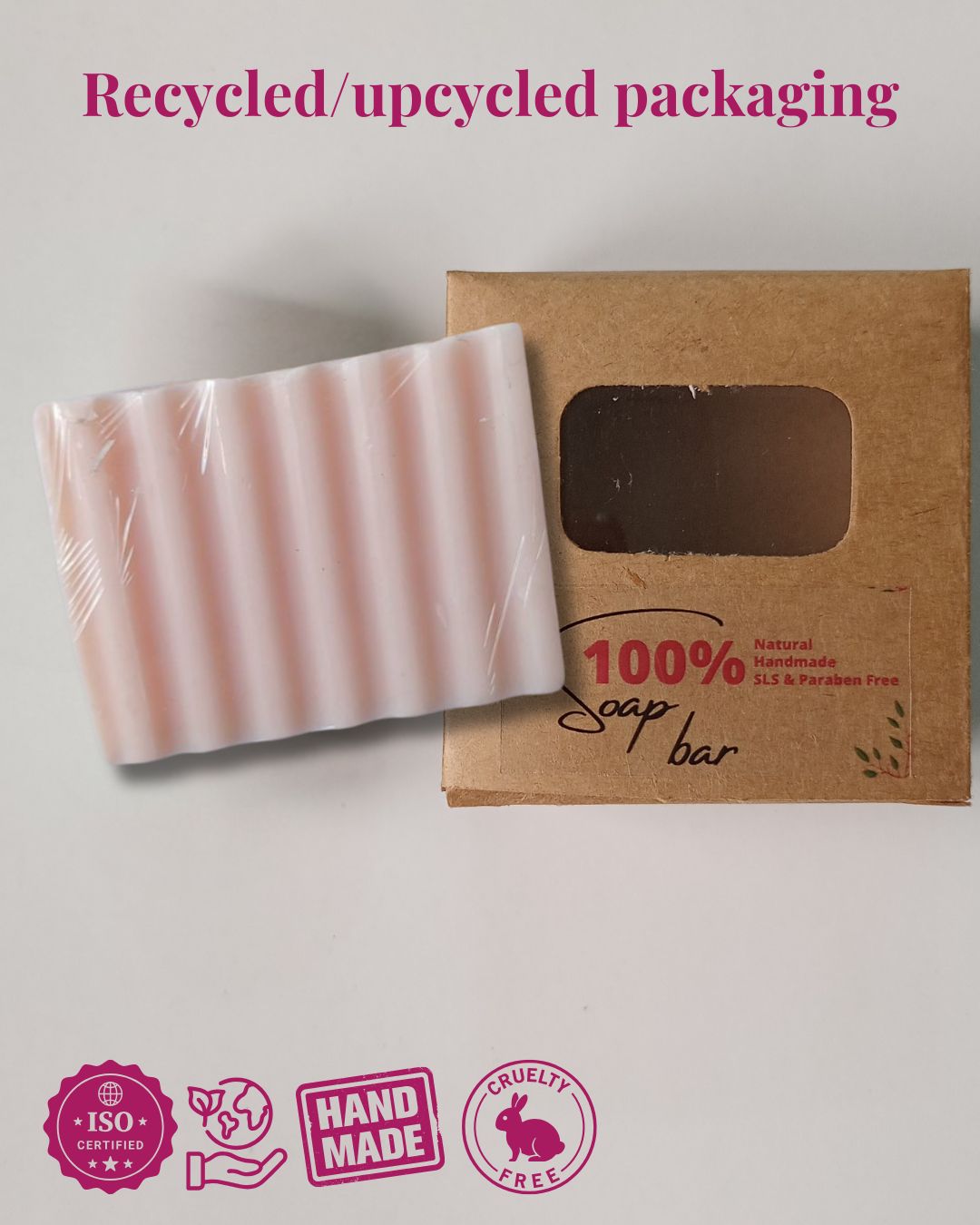 Sobek Naturals Berry Blush Shea Butter Soap 100 gm