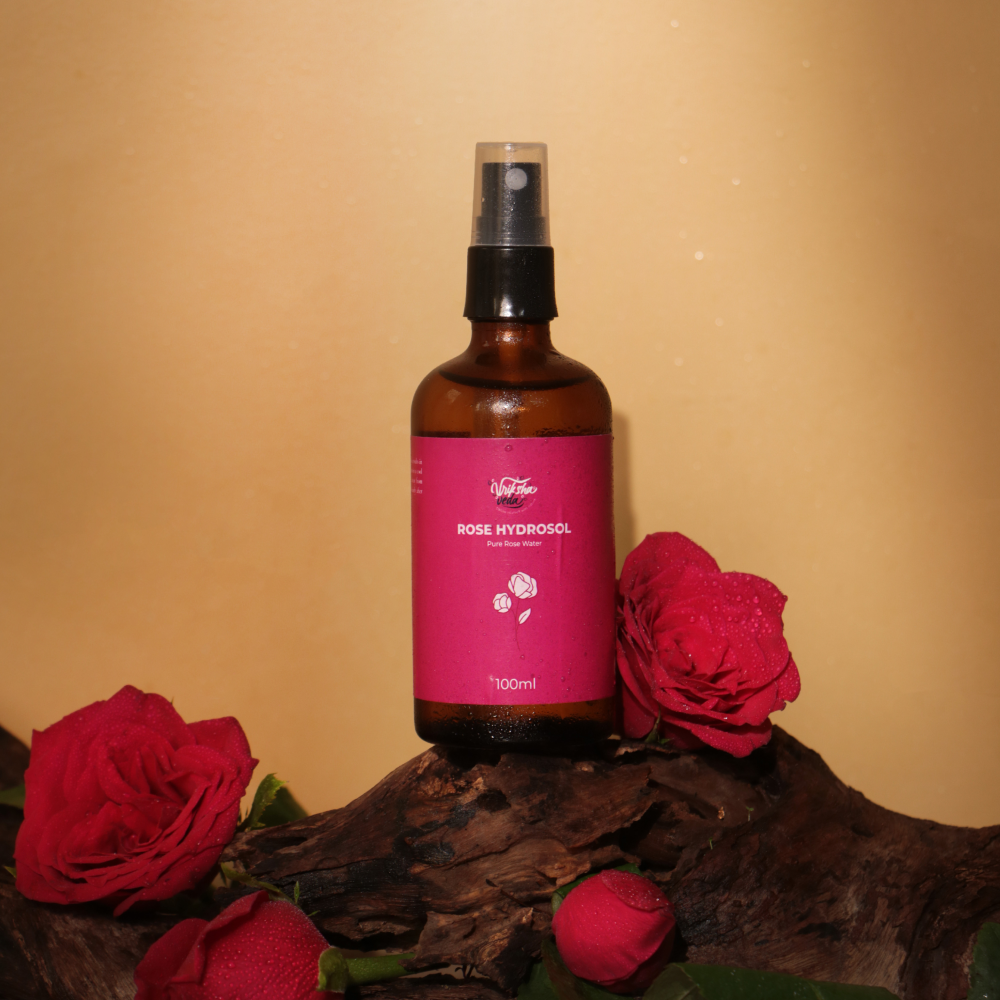 Rose Hydrosol I Pure Rose Water from Uttarakhand