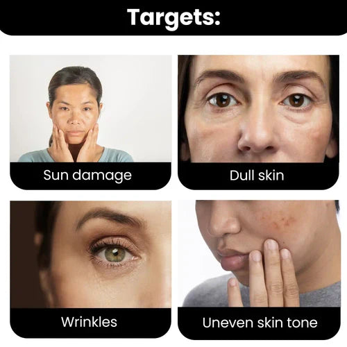 Thriveco 10% Vitamin C+ Hyaluronic Acid Serum | Hydrates & Brightens | Non Sticky Non Fragrance | Men & Women | 30ml