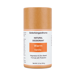 Betterliving And Home Warm Vanilla | Natural Deodorant Stick | 64g