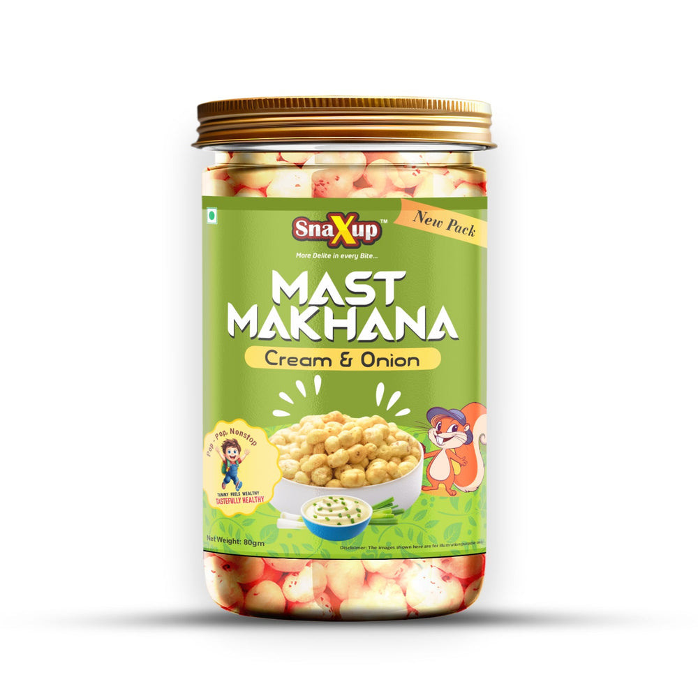 Mast Makhana Cream & Onion 80 g
