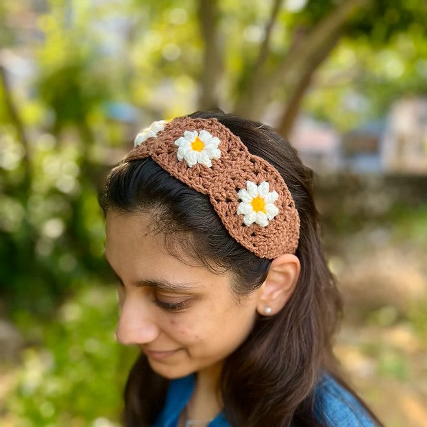 P Palettes Knitted Headband – Soft, Stretchable & Stylish Hair Accessory for Women & Girls