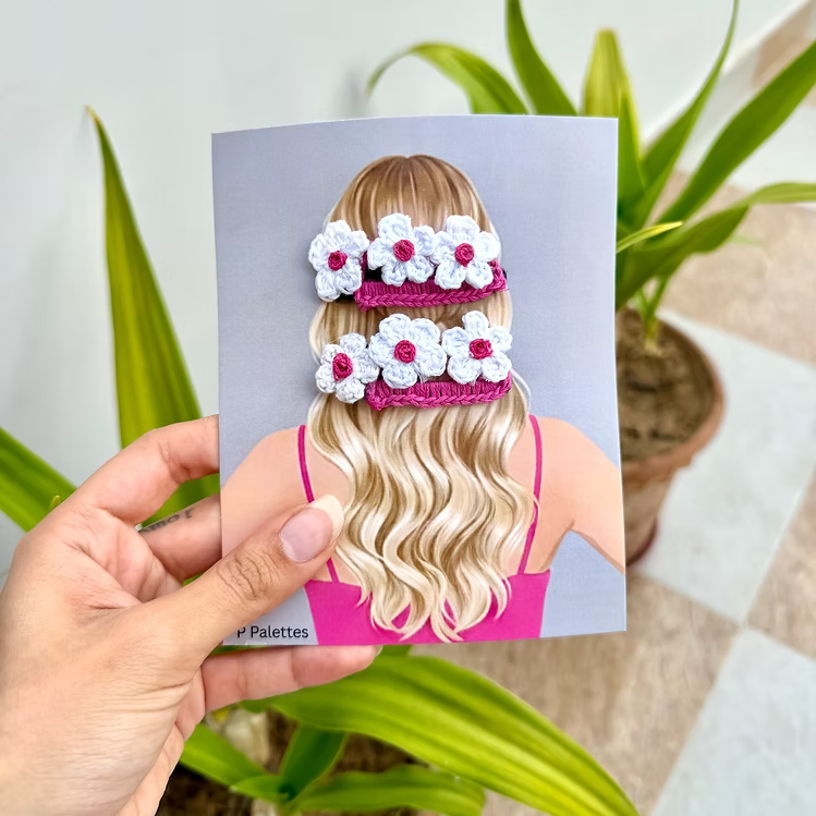 P Palettes Pack of 4 Hair Accessories