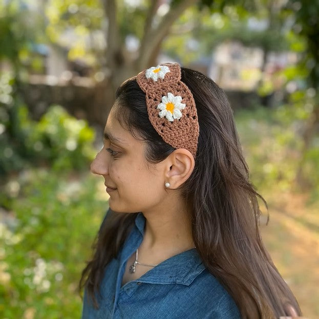P Palettes Knitted Headband – Soft, Stretchable & Stylish Hair Accessory for Women & Girls