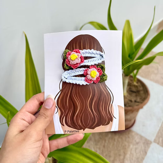 P Palettes Dreamy Hair Clip – Cute Aesthetic Pastel Hair Accessory for Women & Girls