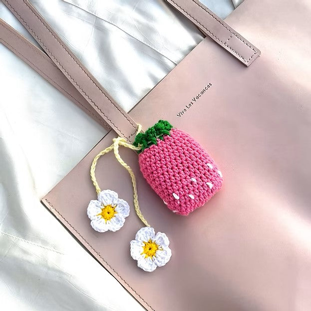 P Palettes Crochet Ear Pod Pouch – Cute Handmade AirPods Case Cover & Protective Storage