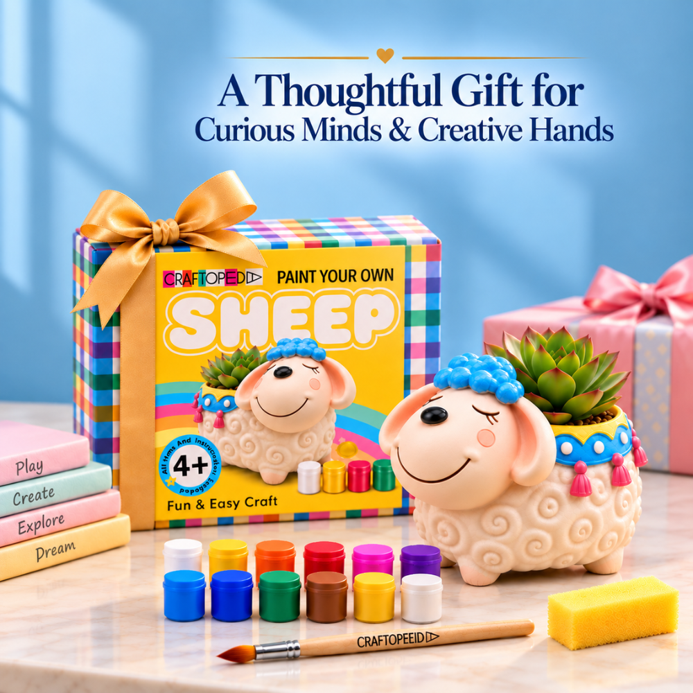 DIY Planter Painting Kit - Sheep