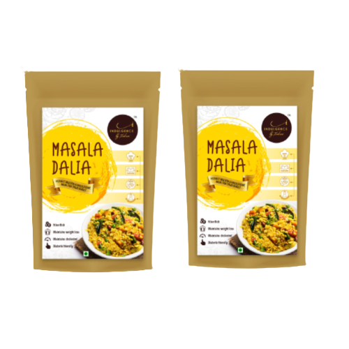 INDULGNCE Masala Dalia Mix 360 gms (Pack of 2)