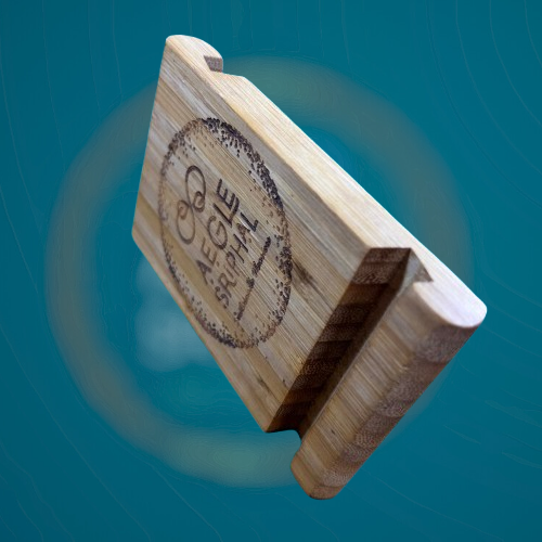 Aegla Sriphal Bamboo Mobile Holder Vertical Dual Sided