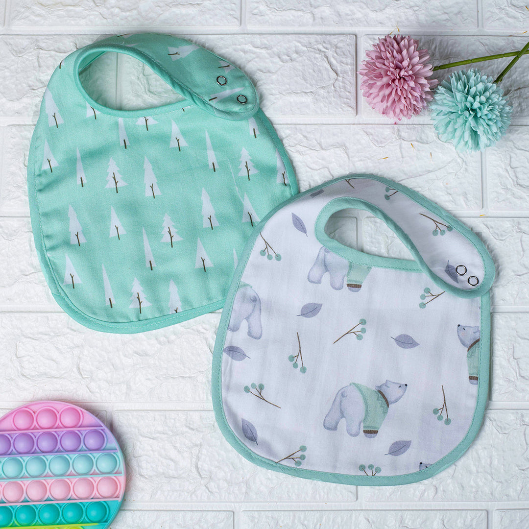 Tiny Snooze Organic Bibs (Set of 2)