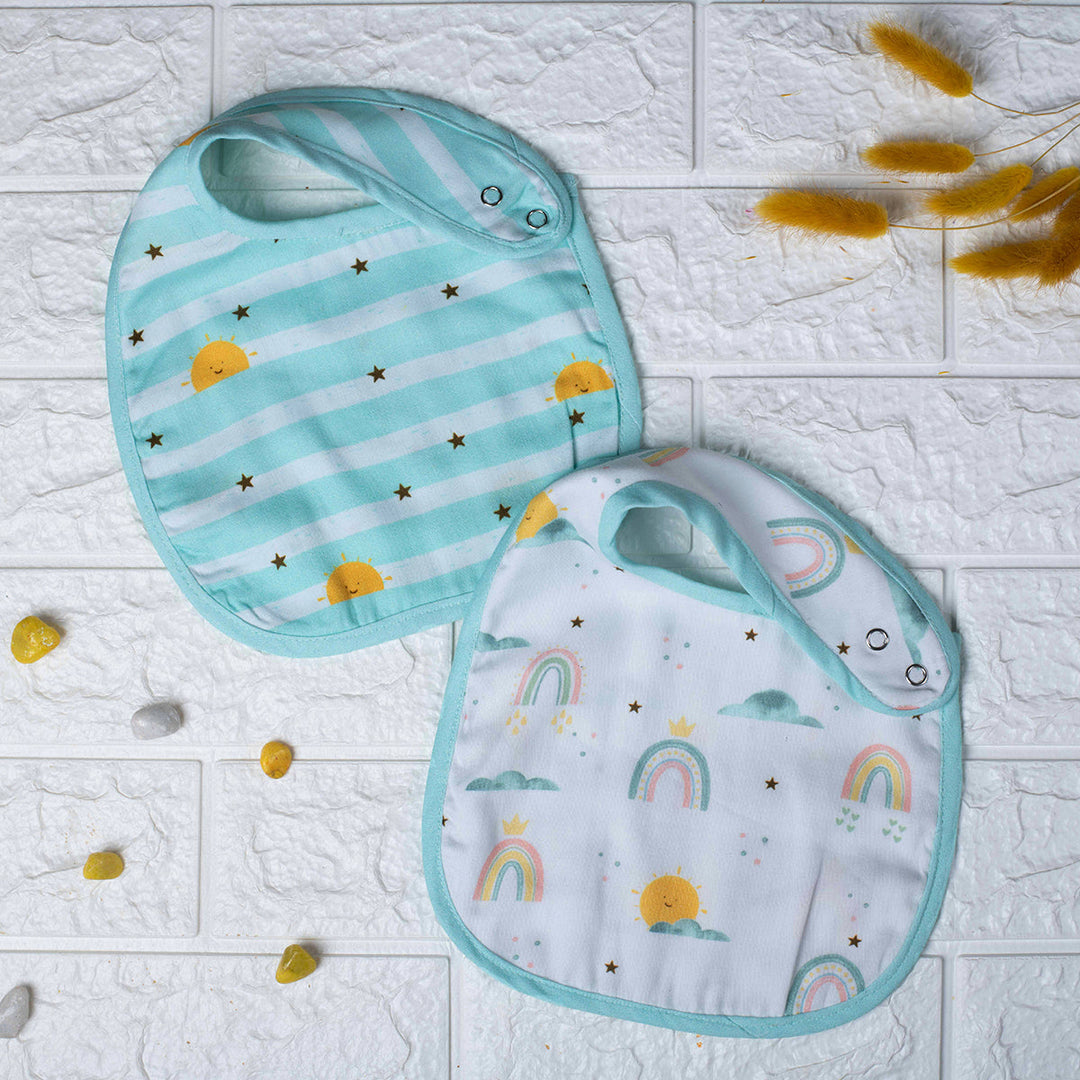 Tiny Snooze Organic Bibs (Set of 2)
