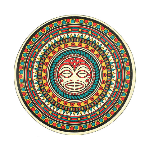BambaiSe HARI KOA - Maori Mandala Big Coaster (set of 4)