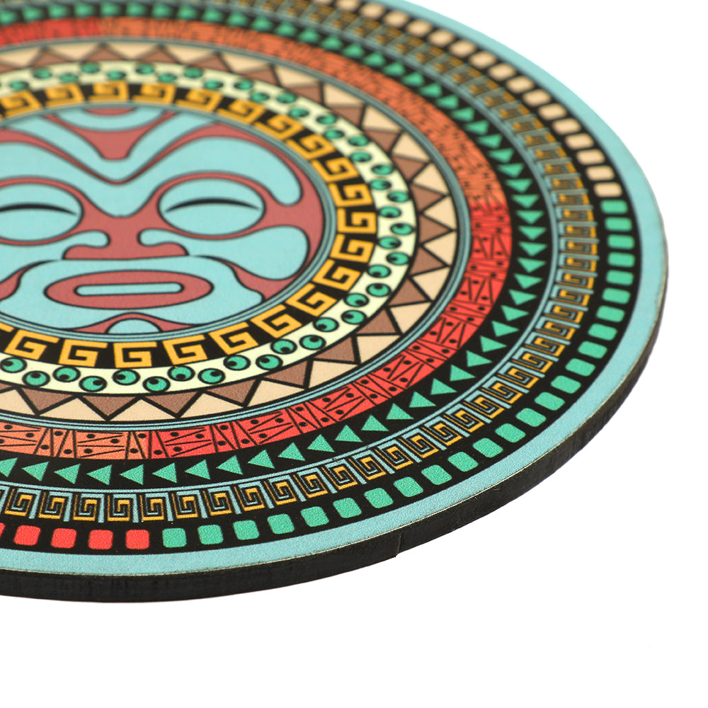 BambaiSe HARI KOA - Maori Mandala Big Coaster (set of 4)