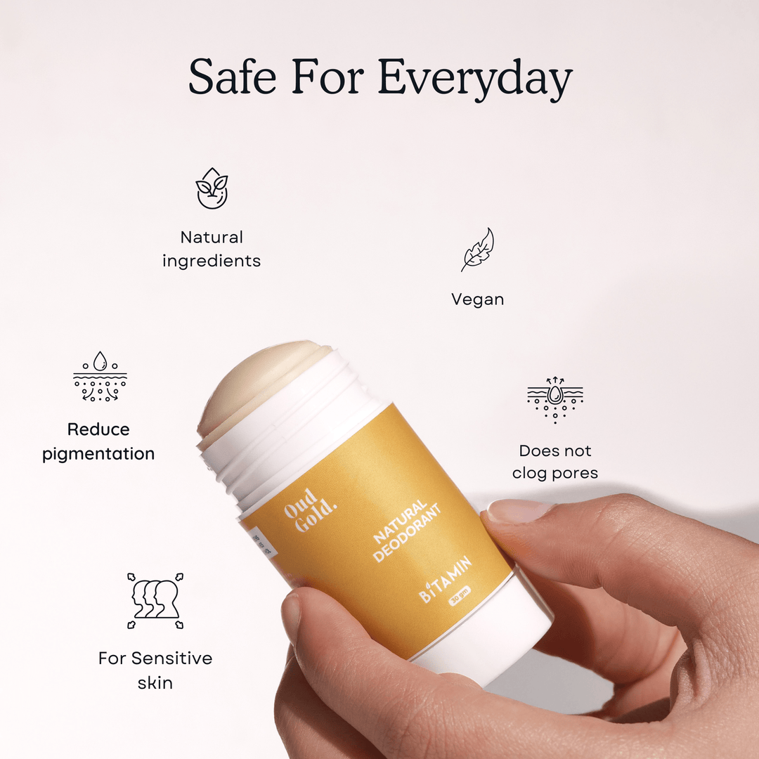 Bitamin Men Pack 2 Natural Deodorant - 30 Grams Each - Suspire