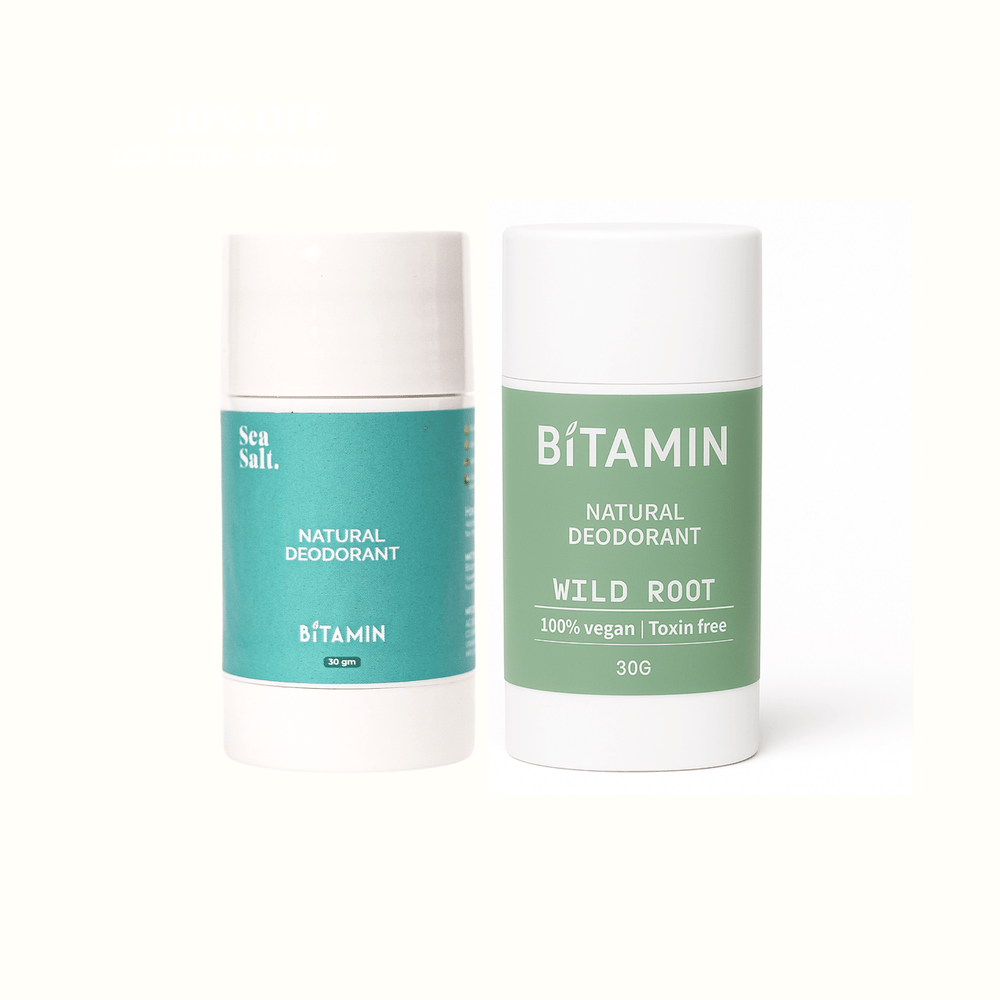 Bitamin Men Pack 2 Natural Deodorant  - 30 Grams Each
