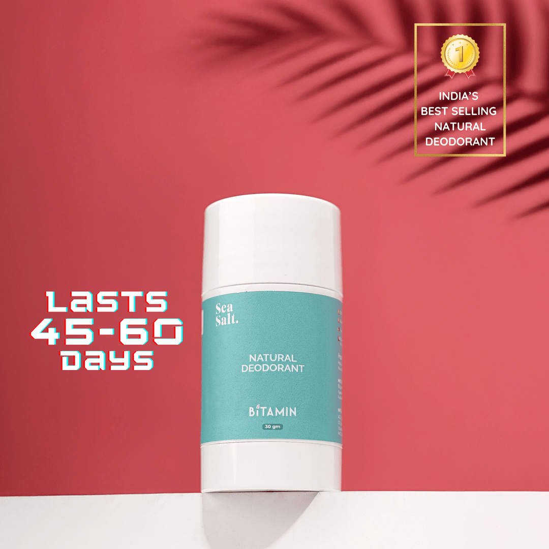 Bitamin Men Pack 2 Natural Deodorant - 30 Grams Each - Suspire