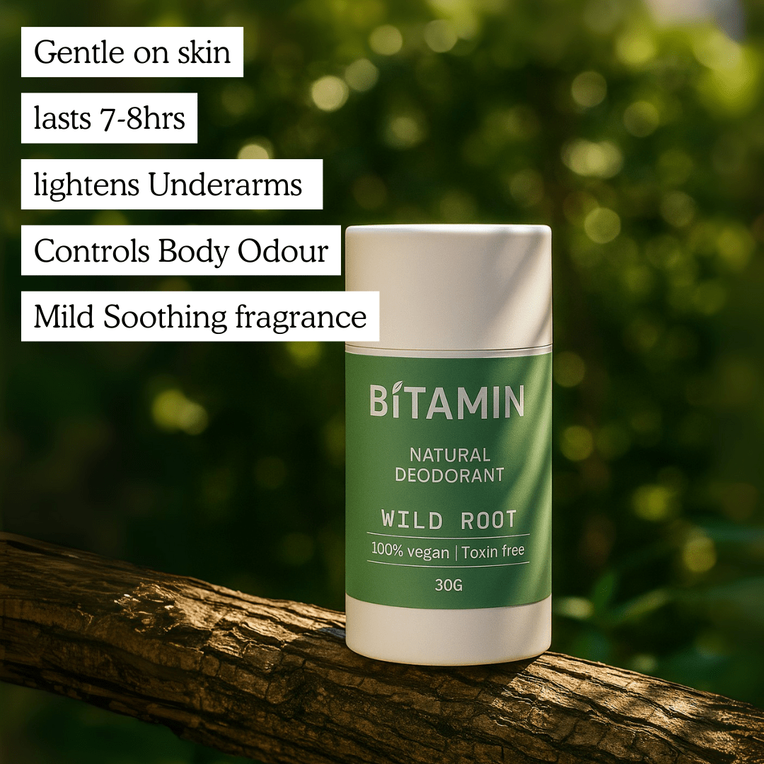 Bitamin Men Pack 2 Natural Deodorant - 30 Grams Each - Suspire