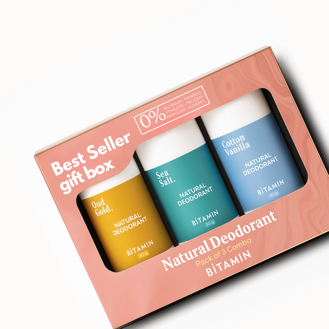 Bitamin Men Pack Natural Deodorant Gift Box 2 - Suspire