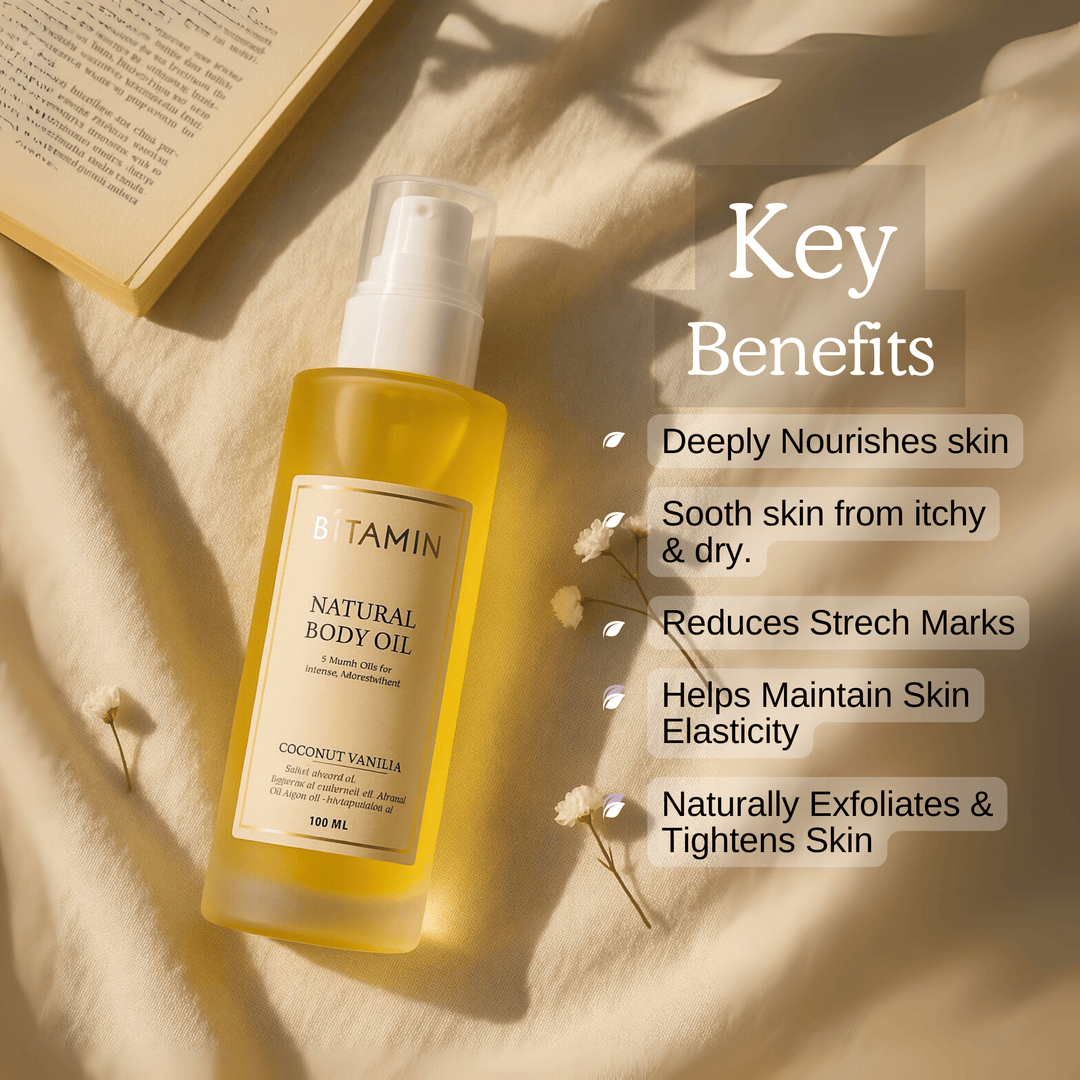 Bitamin Natural Body Oil |100ml - Suspire