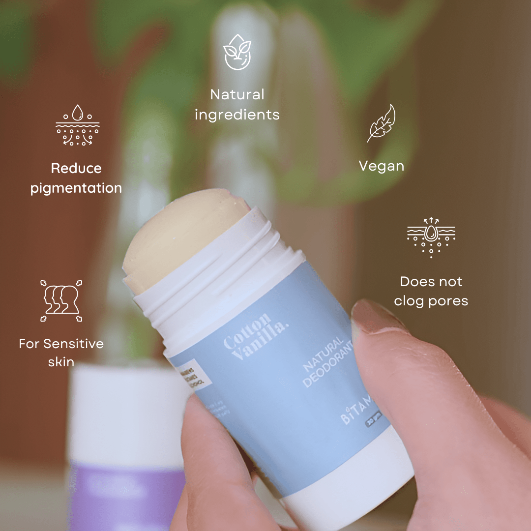 Bitamin Women Pack 2 Natural Deodorant - 30 Grams Each - Suspire