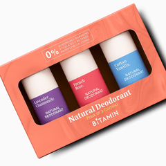 Bitamin Women Pack Natural Deodorant Gift Box 2