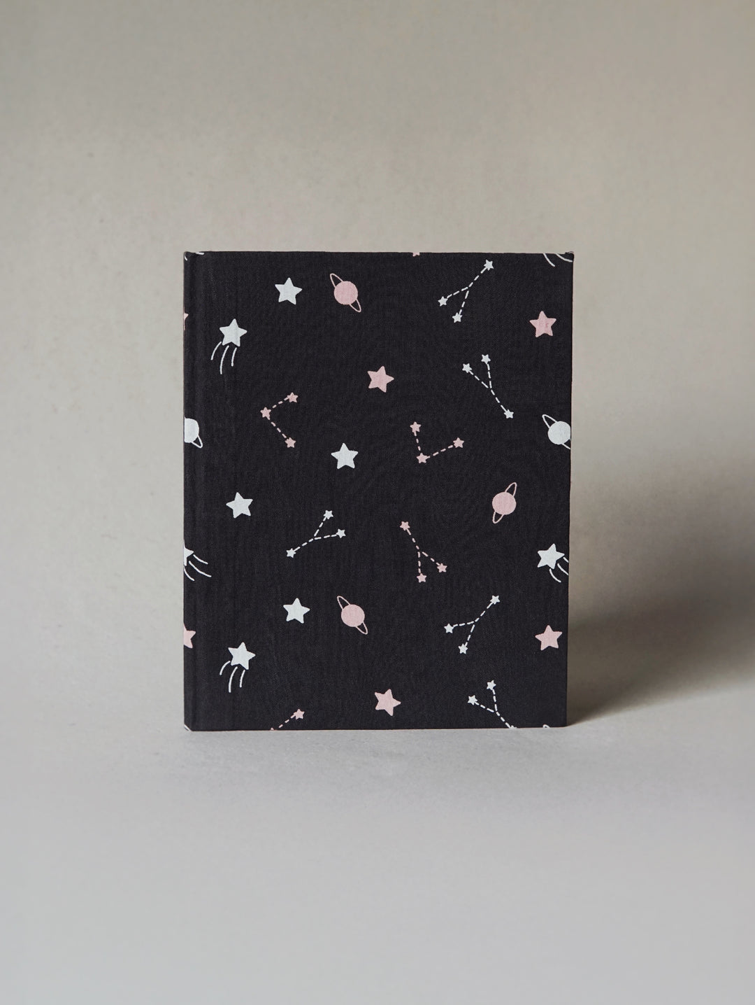 A5 | Celestial canvas journal | Handmade paper | Upcycled Fabric diary