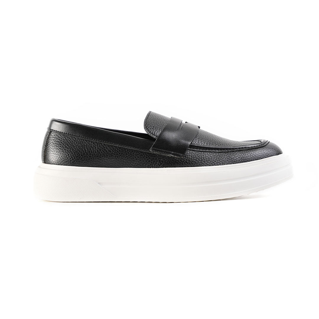Monkstory Chunky Luxe Slip-On Sneakers - Royal Black