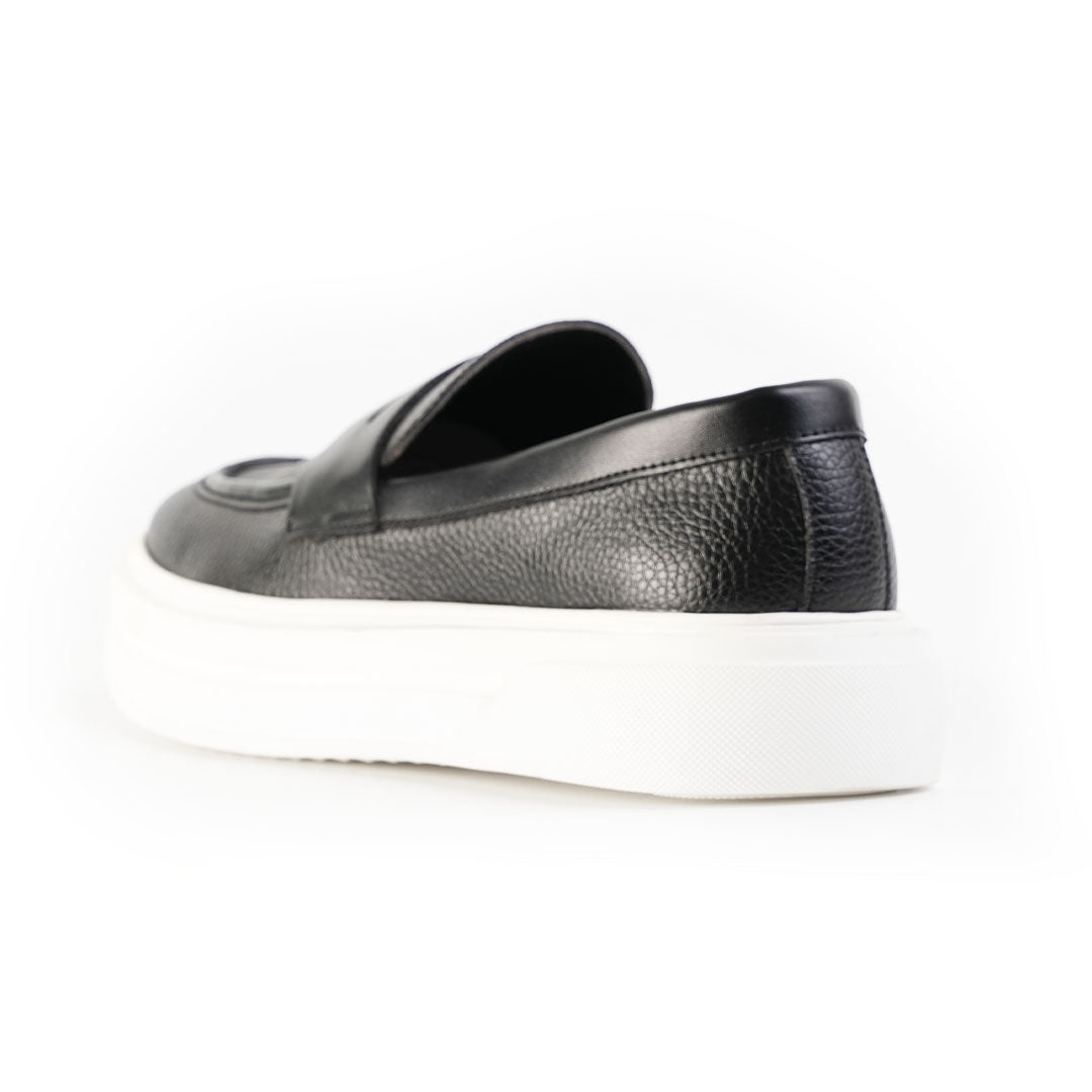 Monkstory Chunky Luxe Slip-On Sneakers - Royal Black