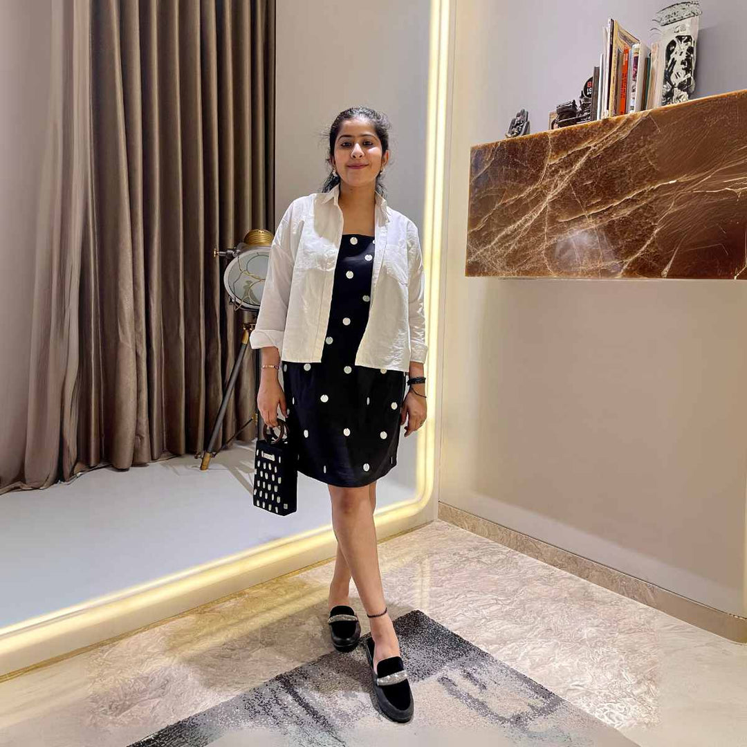 Black Strappy Hemp Dress - Suspire