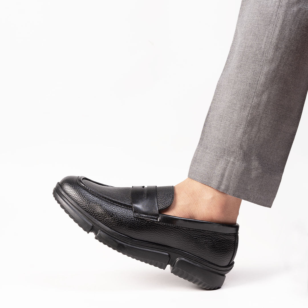 Monkstory Gravity Lift Ultra-Comfort Slip-On Sneakers - Black