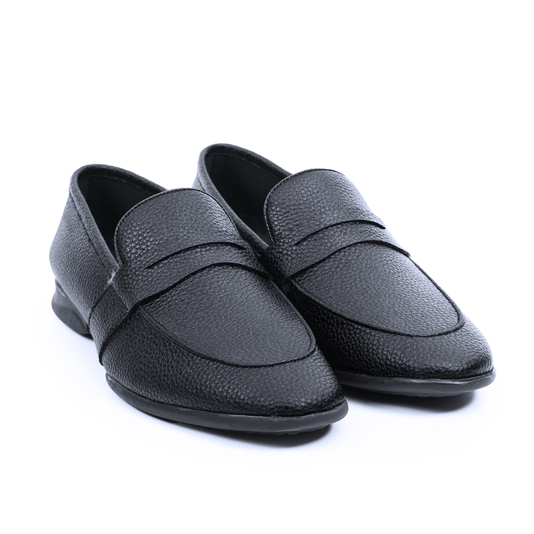 Monkstory Atelier 1950 Flex Penny Loafers 360  - Black