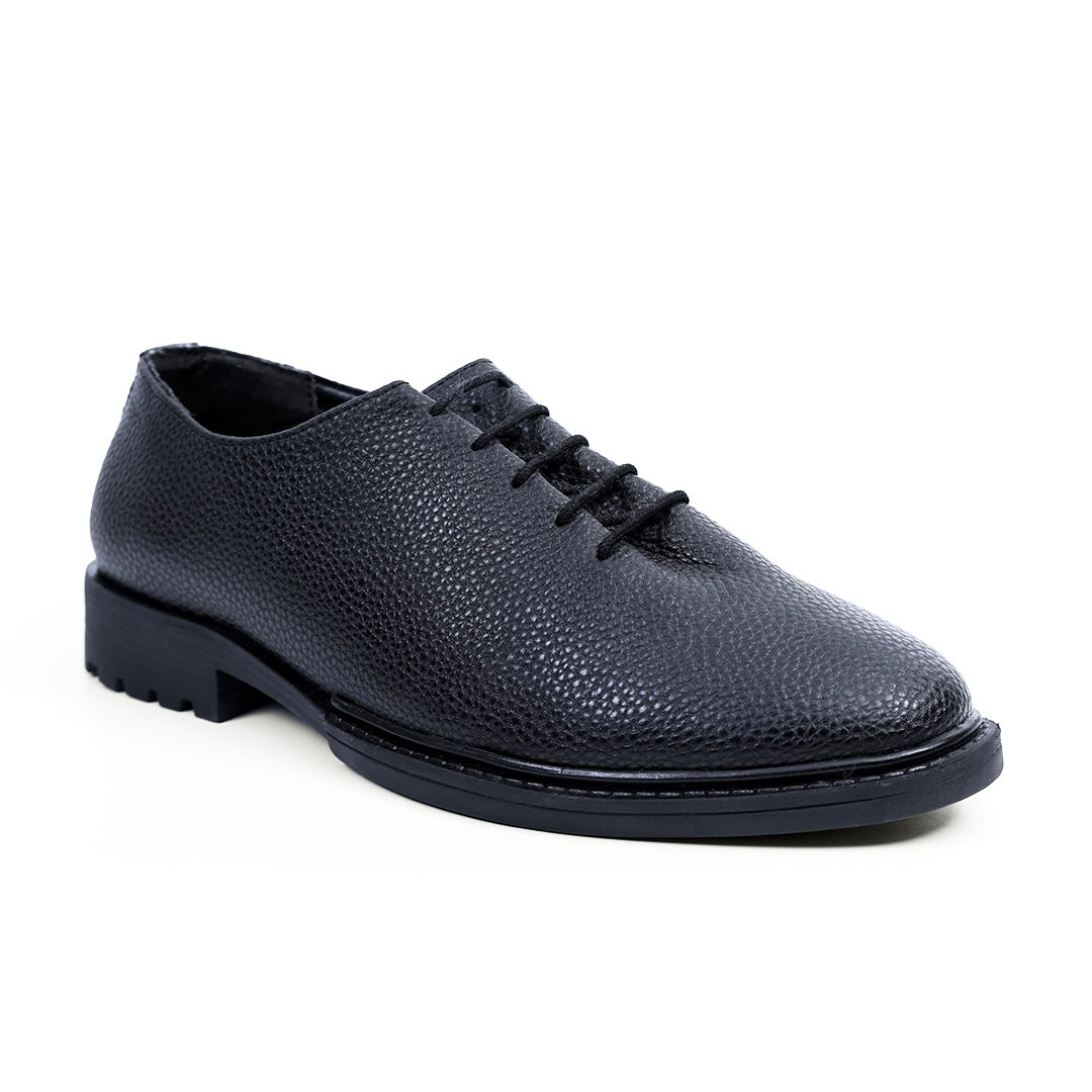 Monkstory Atelier 1960 Pebble Grain Hybrid Slip-Ons – Midnight Black