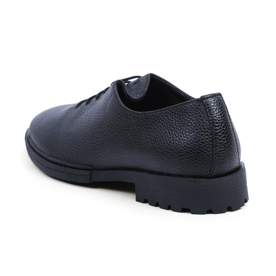 Monkstory Atelier 1960 Pebble Grain Hybrid Slip-Ons – Midnight Black