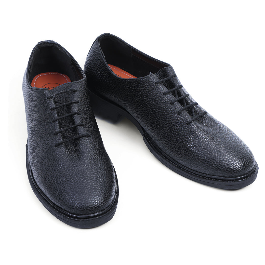 Monkstory Atelier 1960 Pebble Grain Hybrid Slip-Ons – Midnight Black