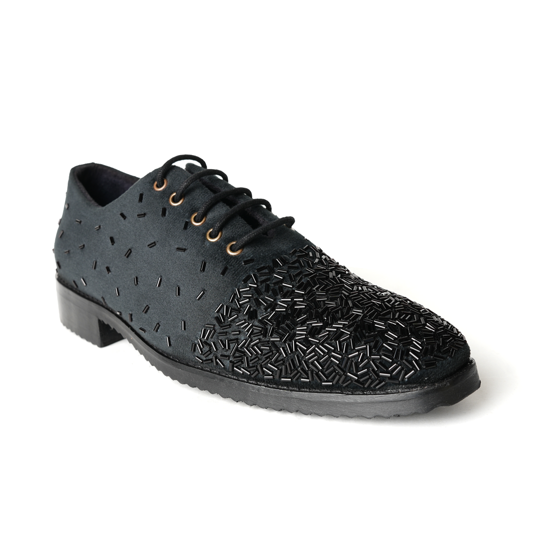 Monkstory Artisan Lace-Ups - Black