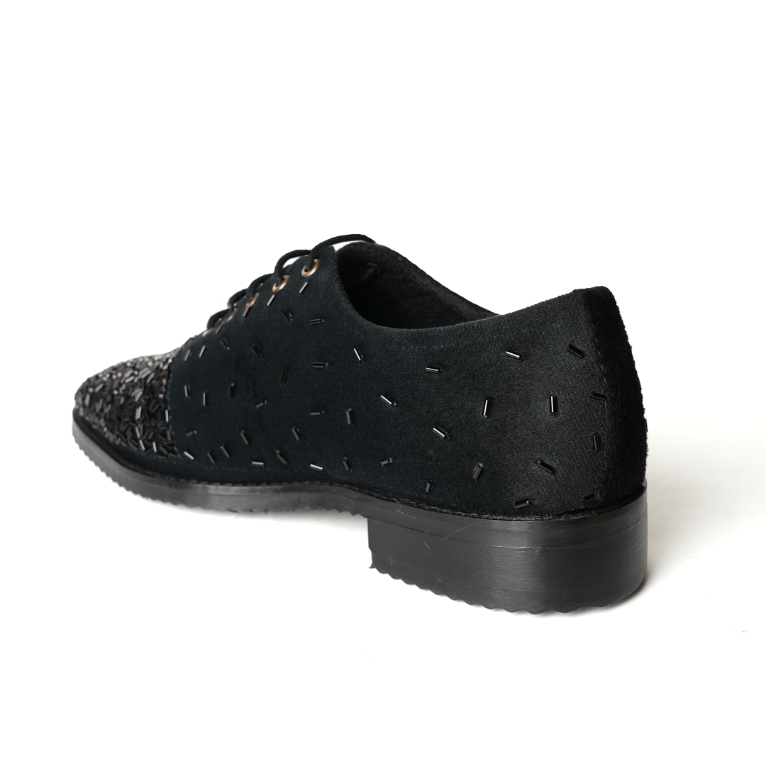 Monkstory Artisan Lace-Ups - Black