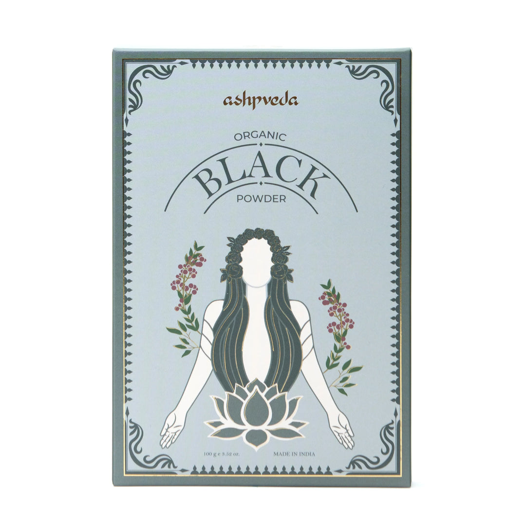 Organic Black Hair Color Powder