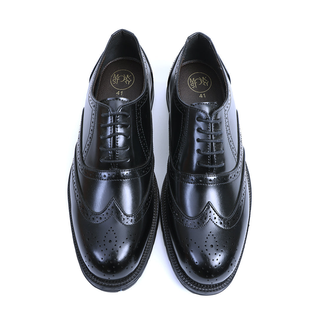 Monkstory Atelier 1890 Oxford Brogues - Classic Black