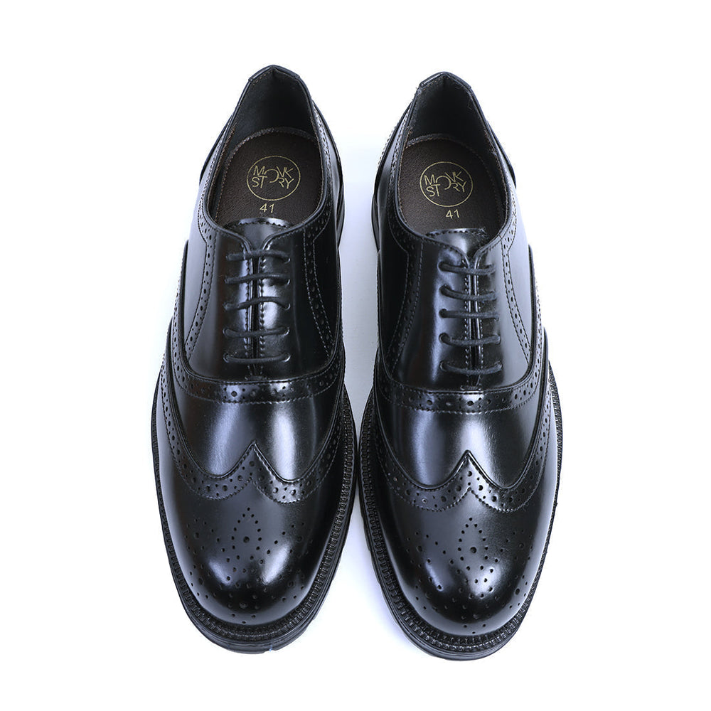 Monkstory Atelier 1890 Oxford Brogues - Classic Black